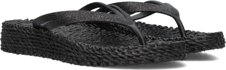 ILSE JACOBSEN Teenslippers Dames Cheerful13 Maat: 36 Materiaal: Rubber Kleur: Zwart