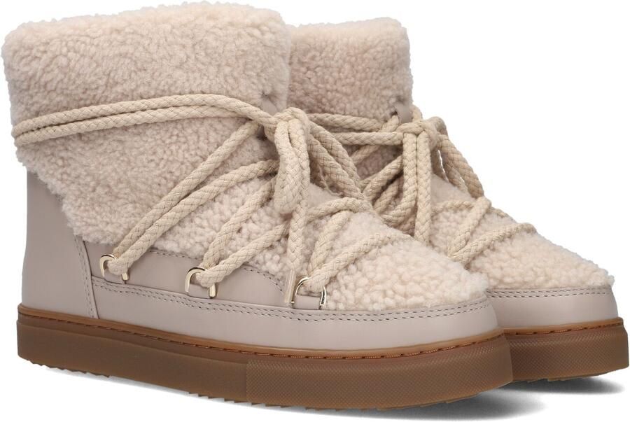 INUIKII Curly Laarzen Textiel Dames Beige