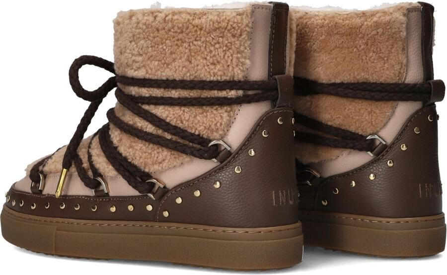 INUIKII Vachtlaarzen Dames Curly Rock Maat: 40 Materiaal: Textiel Kleur: Bruin - Foto 2