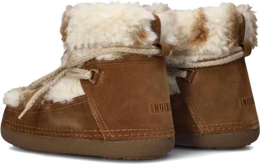 INUIKII Vachtlaarzen Dames Teddy Maat: 42 Materiaal: Textiel Kleur: Bruin - Foto 4