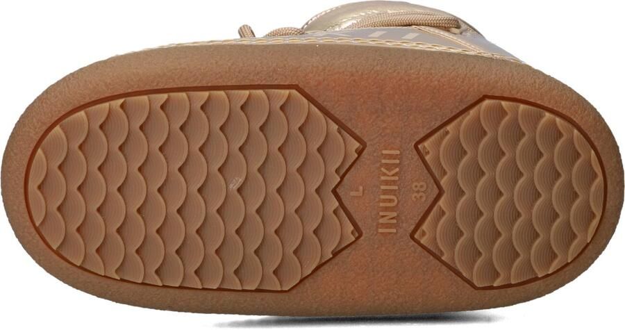 INUIKII Vachtlaarzen Dames Mountain Metallic Maat: 39 Materiaal: Textiel Kleur: Goudkleurig - Foto 3