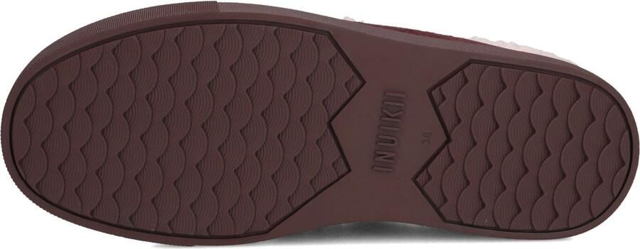 INUIKII Instappers Dames Mule Wool Suède Bordeaux - Foto 5
