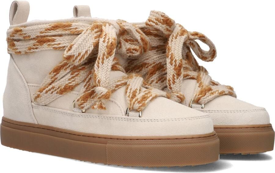 INUIKII Knot Laarzen Suède Dames Ecru