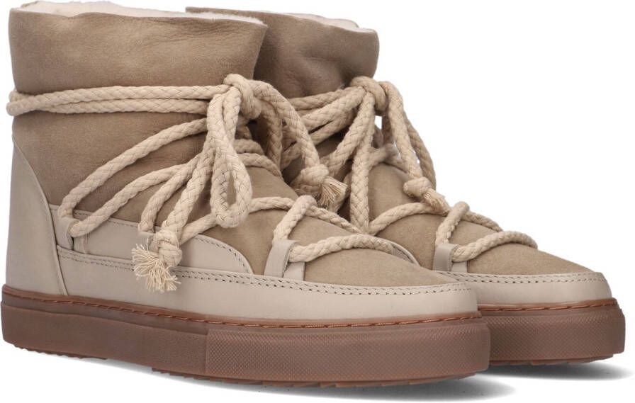 Inuikii Klassieke Sneaker Functioneel en Stijlvol Beige Dames