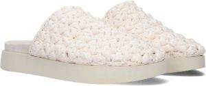 Inuikii Witte Muiltjes Knitted Clog