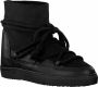 Inuikii Zwarte Suède Leren Sleehak Sneaker Black Dames - Thumbnail 1