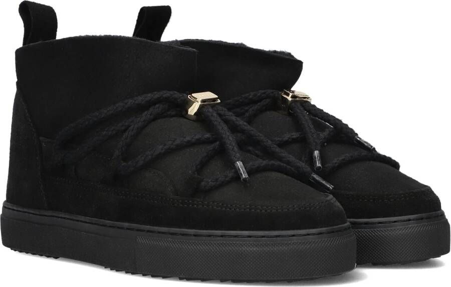 Inuikii Tijdloze Elegantie Gecombineerd met Functionaliteit Lage Sneaker Black Dames