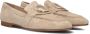 Inuovo Beige Suède Loafers voor Dames Beige Dames - Thumbnail 1