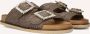 Inuovo Bruine Zomer Slippers Stijlvol Model - Thumbnail 1