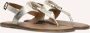 Inuovo Gouden Sandalen Stijlvol Comfort Gespsluiting - Thumbnail 1