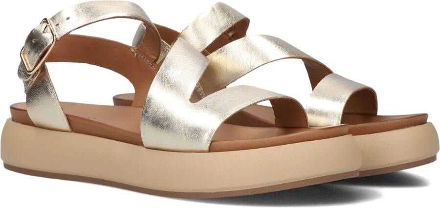 Inuovo A96001 Sandalen Dames Goudkleurig