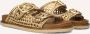 Inuovo 396045 Slippers Dames Goudkleurig - Thumbnail 1