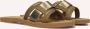 Inuovo Khaki Leren Slippers Stijlvol Model - Thumbnail 1