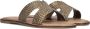 Inuovo B09015 Slippers Dames Groen - Thumbnail 1