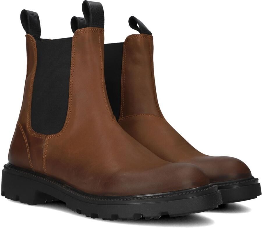 Inuovo Cognac Chelsea Boots Model A63004