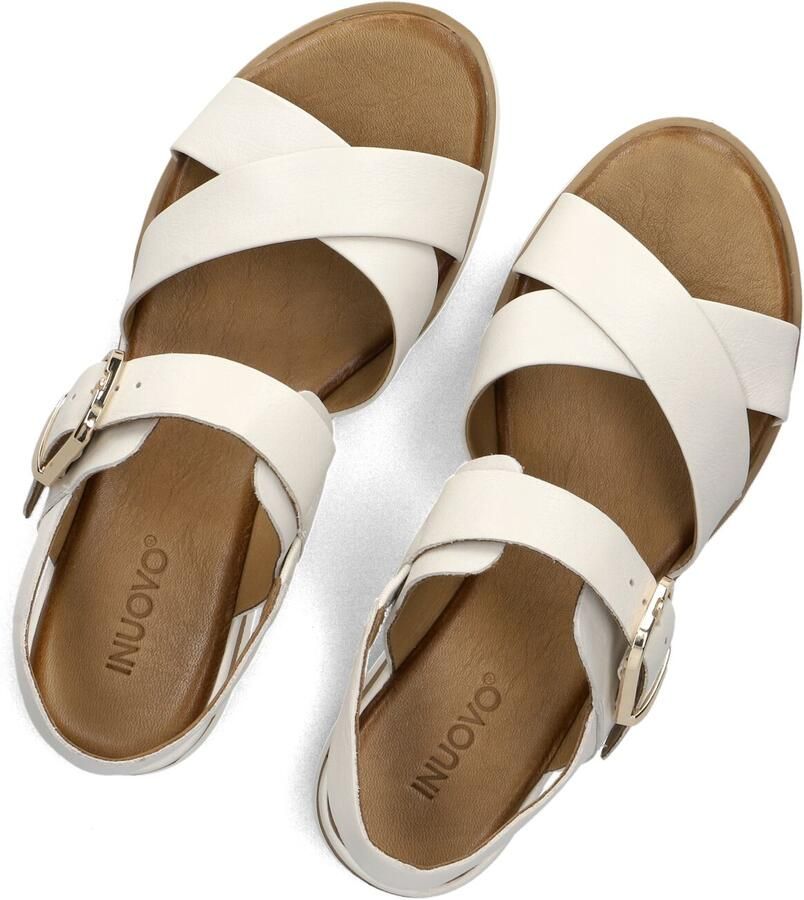 Inuovo Witte Sandalen voor Stijlvolle Zomer