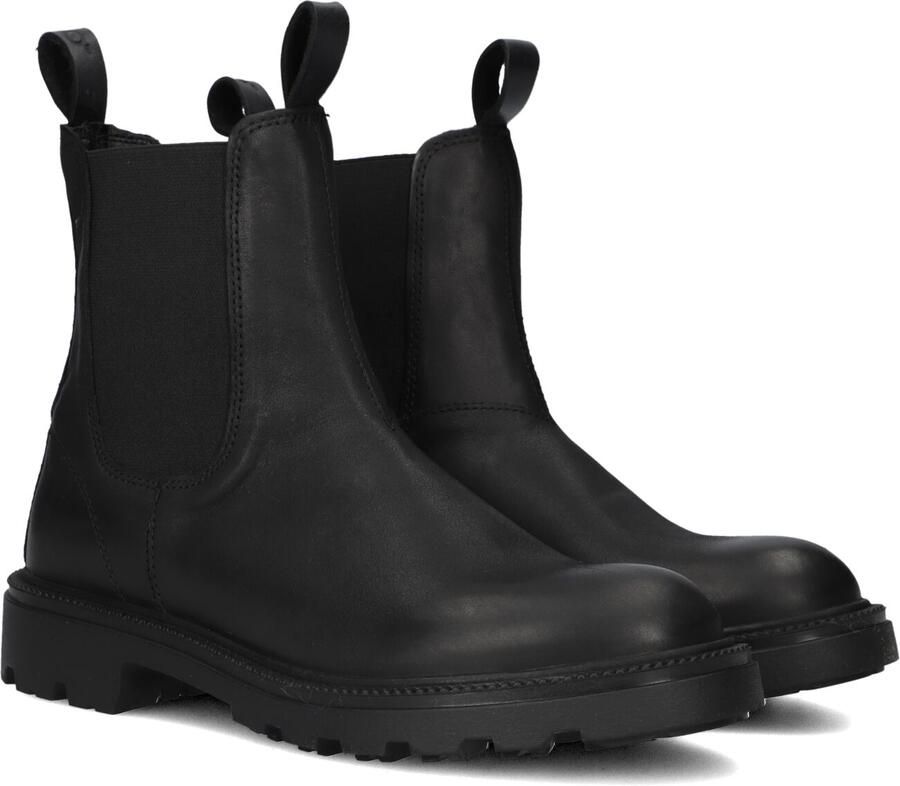 Inuovo Zwarte Chelsea Boots Stijlvol Comfortabel Model