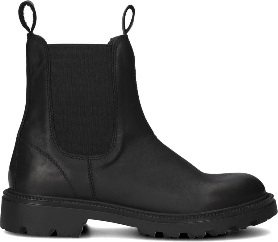 Inuovo Zwarte Chelsea Boots Stijlvol Comfortabel Model