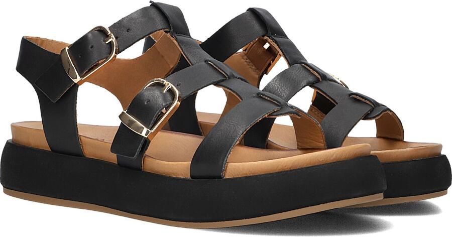 Inuovo Zwarte Sandalen voor Vrouwen