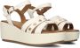 Inuovo 123124 Sandalen Met Sleehak Dames Wit - Thumbnail 1