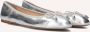 Inuovo Zilveren Ballerina's met Strikdetail Gray Dames - Thumbnail 1
