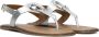 Inuovo Zilver Sandalen Stijlvol Comfortabel Trendy Gray Dames - Thumbnail 1