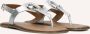 Inuovo Zilver Sandalen Stijlvol Comfortabel Trendy Gray Dames - Thumbnail 1