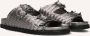 Inuovo Zilveren Sandalen met Gouden Gespen Gray Dames - Thumbnail 1