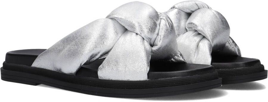 Inuovo Zilver Metallic Slippers Gray Dames
