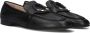 Inuovo Zwarte Leren Loafers voor Dames Black Dames - Thumbnail 1