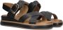 Inuovo 113117 Sandalen Dames Zwart - Thumbnail 1