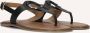 Inuovo Zwarte Sandalen met Metalen Element - Thumbnail 1