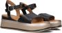 Inuovo A98007 Sandalen Dames Zwart - Thumbnail 1