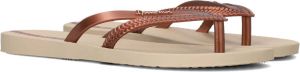 Ipanema Bossa Slippers Dames Beige Copper