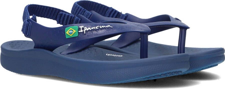 Ipanema teenslippers met hielbandje donkerblauw Jongens Rubber 22 23