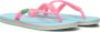 Ipanema Classic Brasil Kids Unisex Junior Slippers Blue Pink - Thumbnail 1