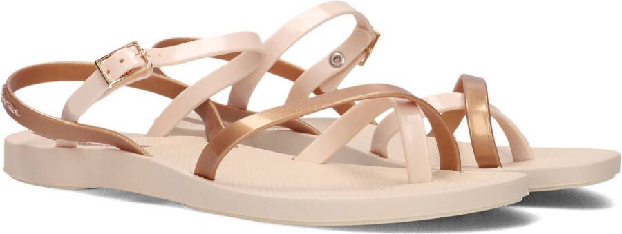 Ipanema Fashion Sandal Slippers Dames Beige Gold