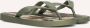 Ipanema Temas Kids Unisex Junior Slippers Green Brown - Thumbnail 1