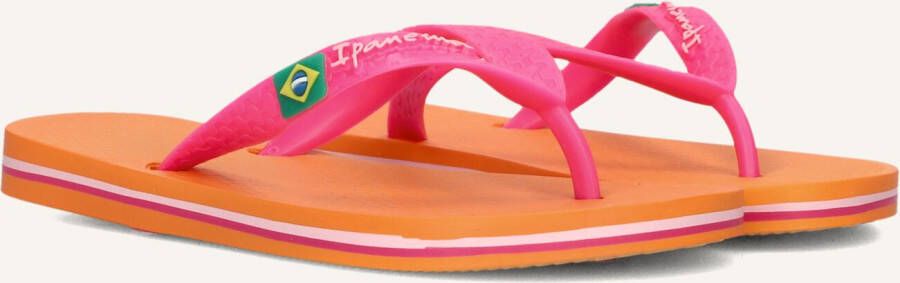 Ipanema Slipper Kids Classic Brasil Orange Pink
