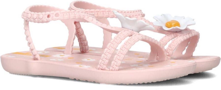 Ipanema Daisy Baby gebloemde sandalen lichtroze Meisjes Gerecycled materiaal 25 26
