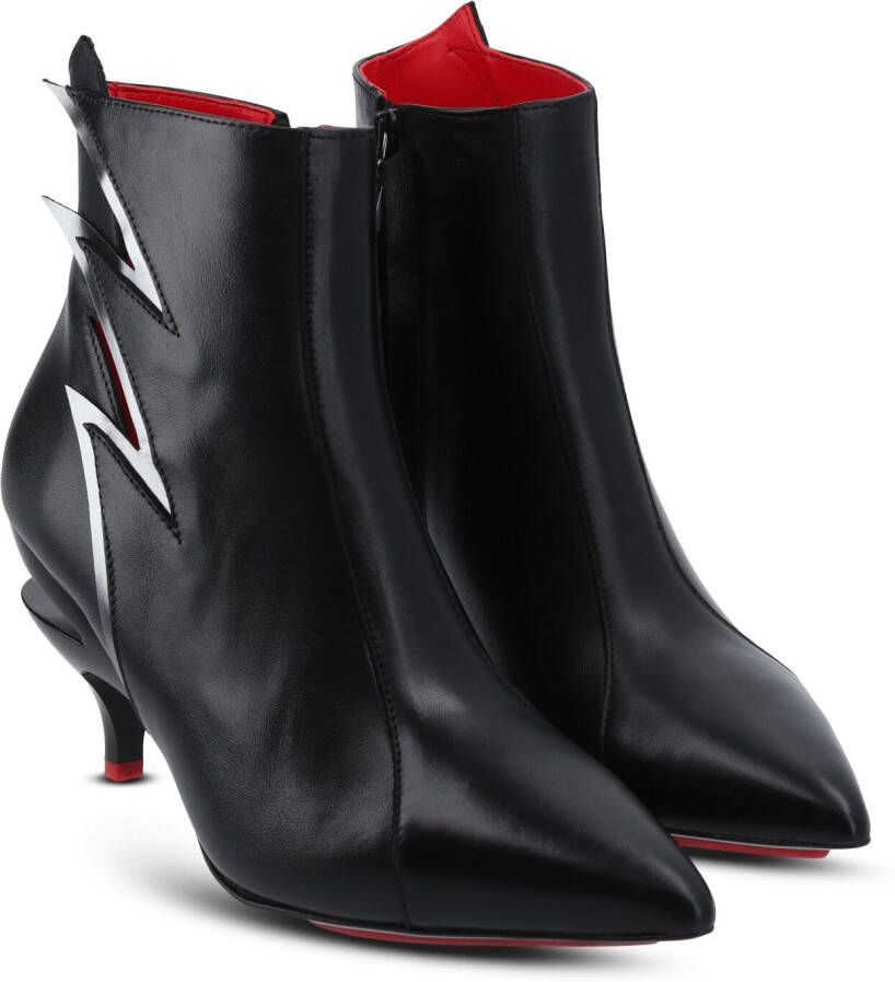 JAN JANSEN Zwarte Boots Duplex Rock Chique Bootee - Foto 1