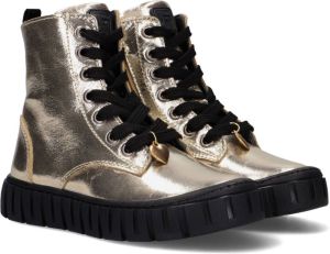 Jochie & Freaks Gouden Veterboots NIKKI