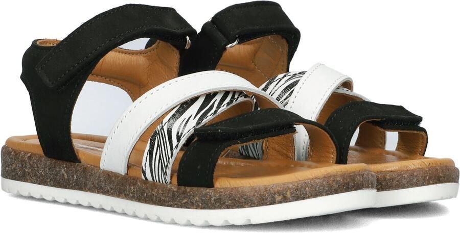 Jochie & Freaks Christel Sandalen Meisjes Zwart