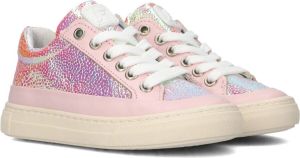 Jochie & Freaks Sis Lage sneakers Leren Sneaker Meisjes Roze