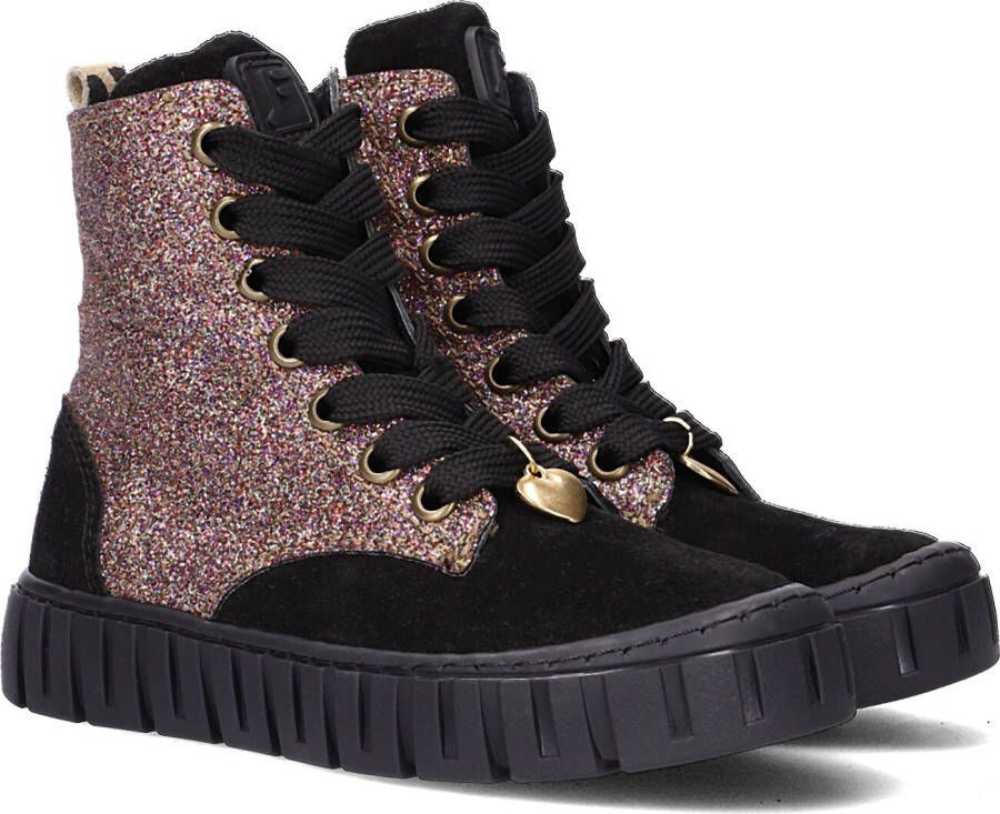 Jochie Freaks Roze Veterboots NIKKI Schoenen