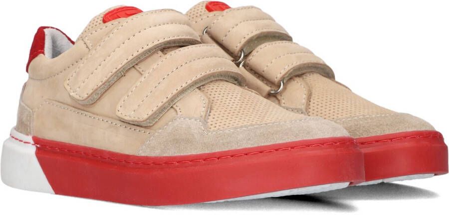 Jochie & Freaks Elvis V Lage sneakers Jongens Taupe