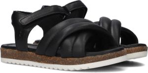 Jochie & Freaks Blossom Sandalen Meisjes Zwart