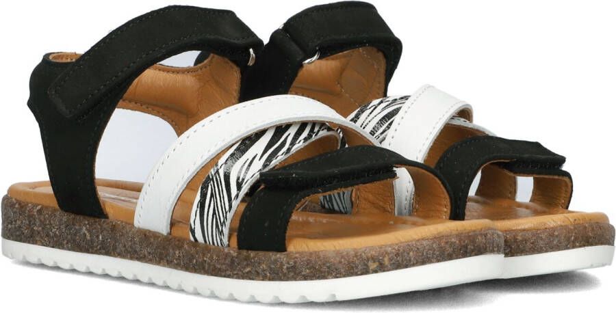 Jochie & Freaks Christel Sandalen Meisjes Zwart