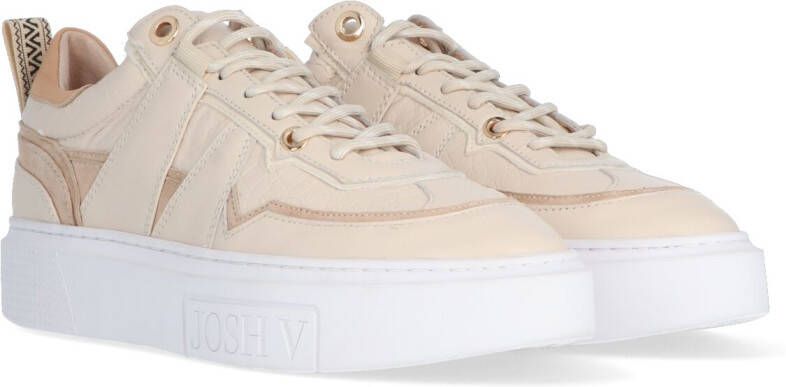 JOSH V Beige Lage Sneakers Walker