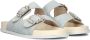 JOSH V MECIA sandalen van denim met logodessin Light Blauw Denim Polyester - Thumbnail 1